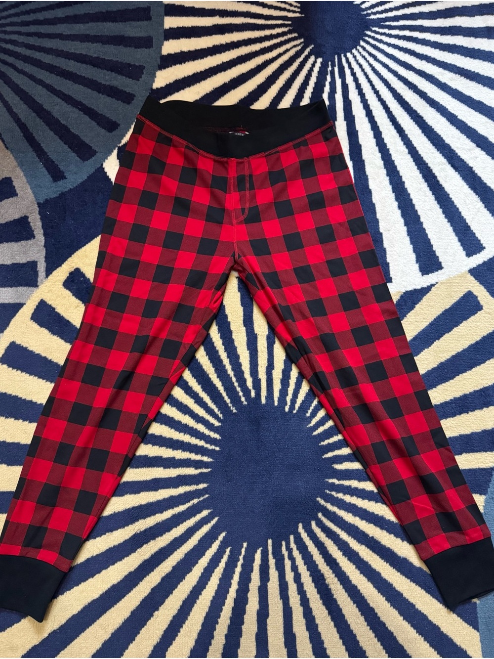 J. Crew Black Sweatshirt with Red Interior